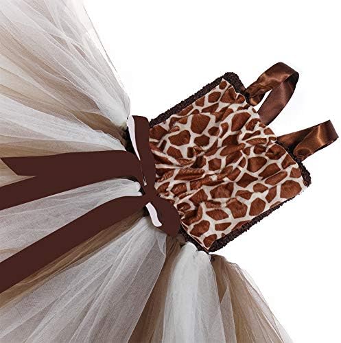 Cute Halloween Reindeer Costume for Girls 1-10Y with Fun Headband