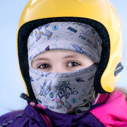 Warm Windproof Face Mask for Kids Extreme Cold Resistance Style