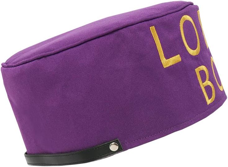 Haikyuu Adult Hat Purple Bell Hop Cap India Style