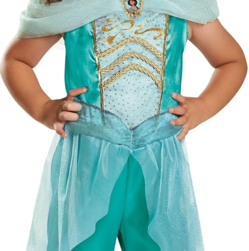 Disguise girls Disney Princess Jasmine Classic Toddler Girls Costume - states Jasmine Princess Princess