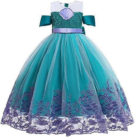 Fairy Tale Perfect Princess Mermaid Halloween Girls Costume