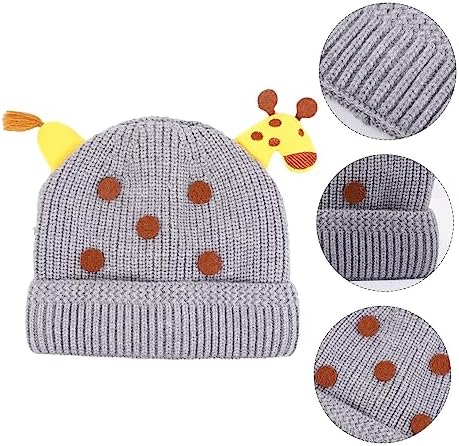 Warm wool beanie for toddlers