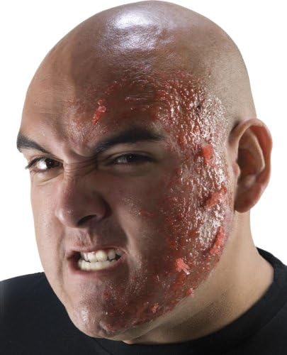 Burn Scar Halloween Costume for Boys Glowing Europa Skin Gag Gift