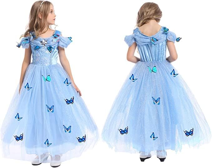 Familycrazy Princess Costume Girls Dress Up Butterfly