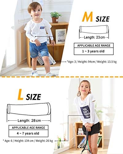 Newbyinn Arm Sleeves for Kids - UV Protection Cooling and Durable