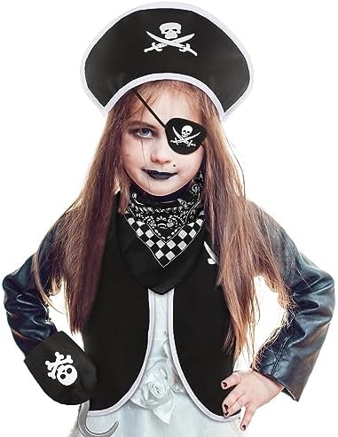 Bencailor Pirate Costumes Accessories Set Perfect for Kids