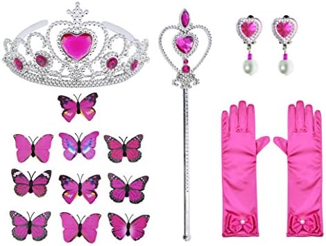 PRINCESS COSTUME BALLGOWN DRESS WITH ACCESSORIES SET