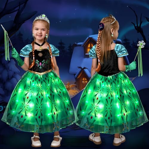 Light-Up Princess Dress for Girls