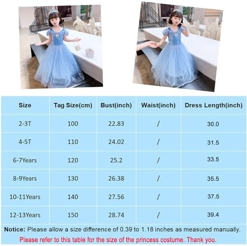 Familycrazy Princess Costume Girls Dress Up Butterfly