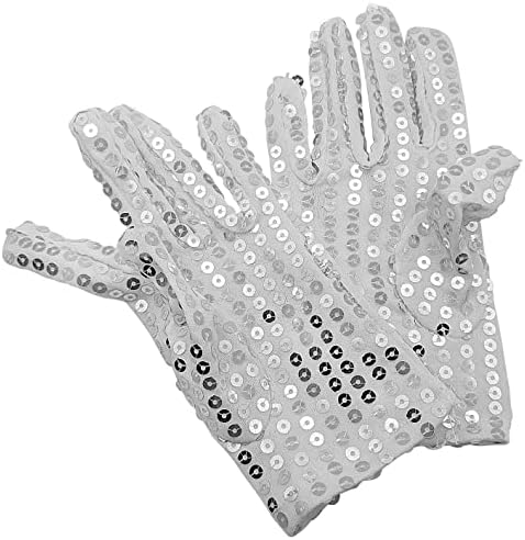 Radiant Sequin Gloves for Kids