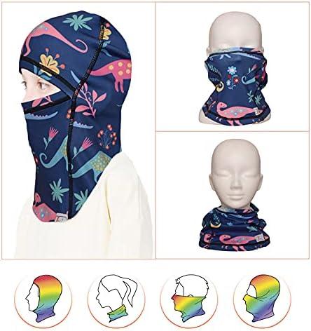 Keep Warm in Winter - Kids Balaclava Ski Mask with Cartoon Patterns
