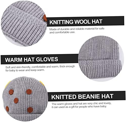 Warm wool beanie for toddlers