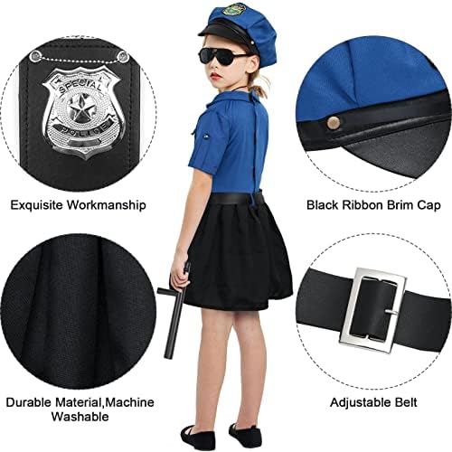 Adorable Police Officer Costume for Girls