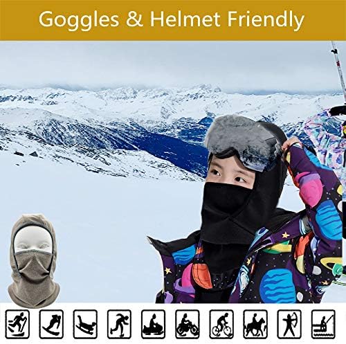 Winter Face Warmer Balaclava for Kids