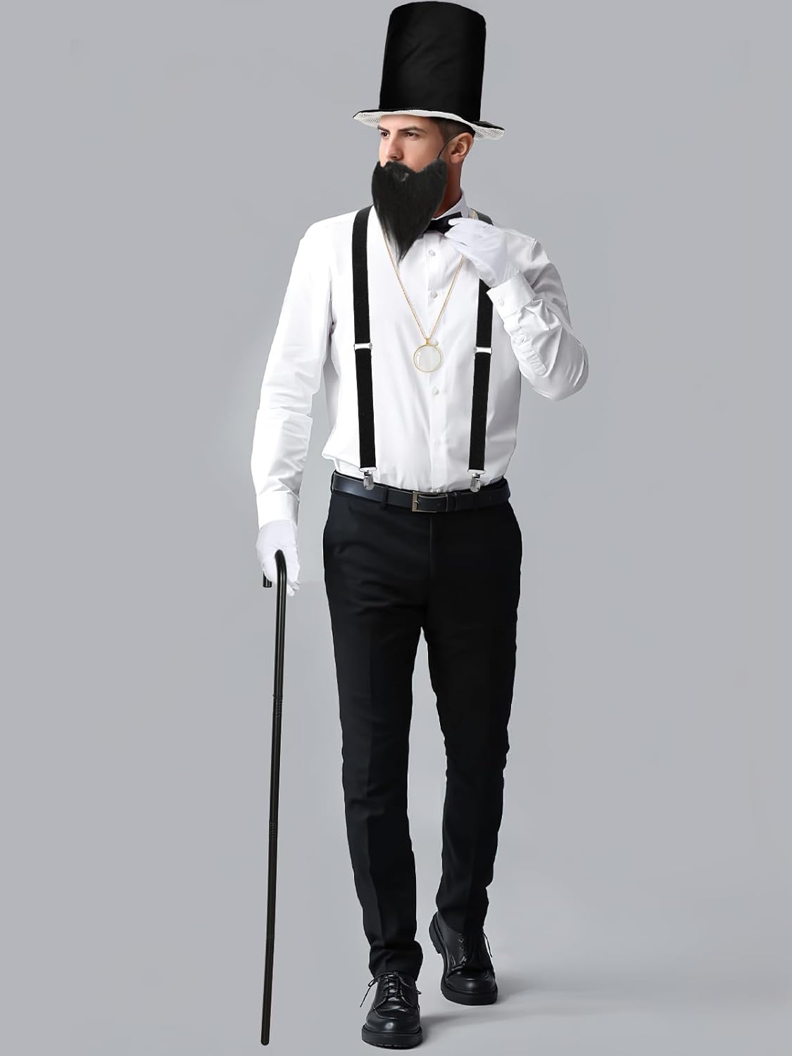 Gatsby 1920s Cosplay Accessories Mens Gentleman Set
