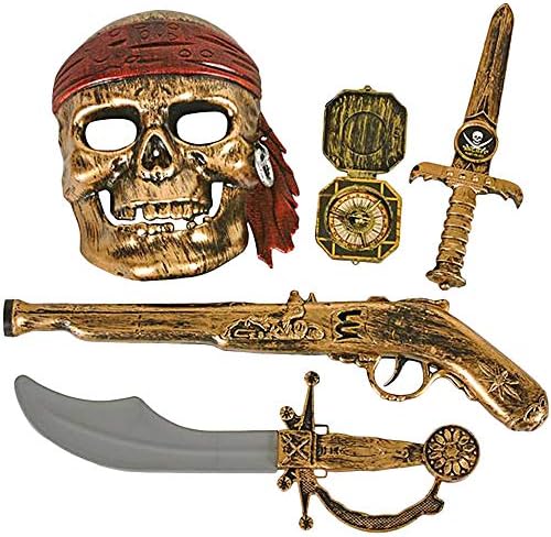 ArtCreativity Pirate Play Set for Kids 5PC