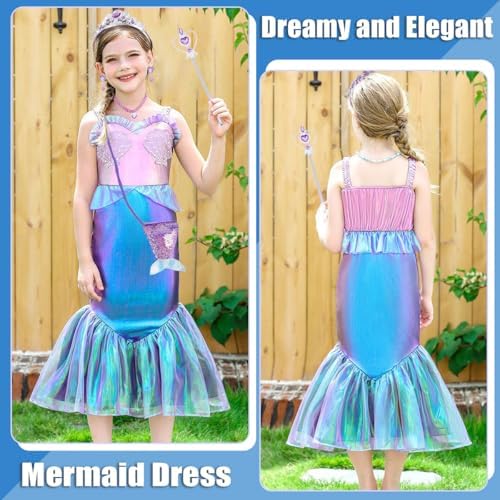 Mermaid Princess Little Mermaid Costume for Girls
