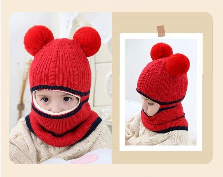 Kids Hood Scarf Warm Stretchy Eco-Friendly Perfect for Winter
