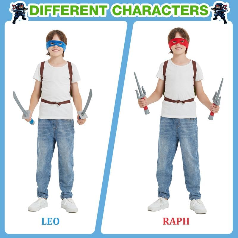 ZORUIS Superhero Kids Ninja Accessory Set