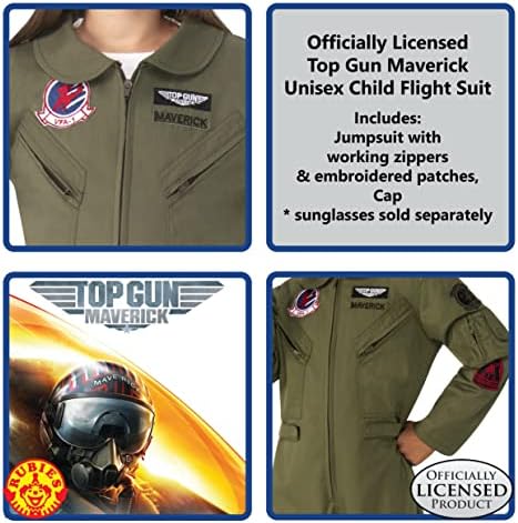 Top Gun Maverick Flight Suit Kids