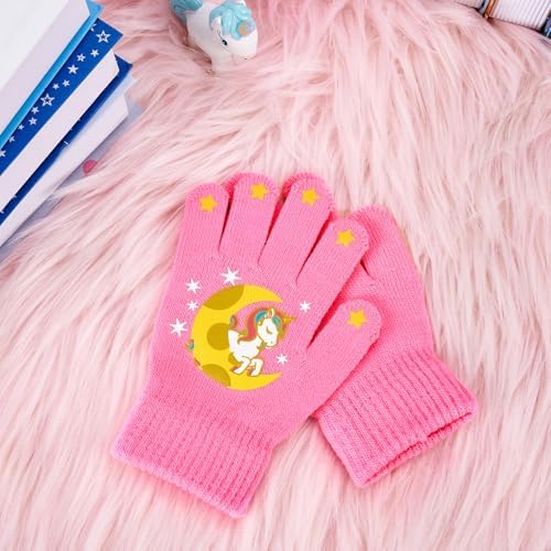 Knitted Winter Gloves for Kids