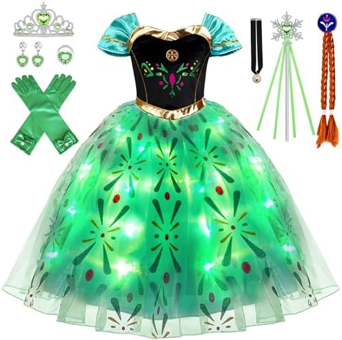 Light-Up Princess Dress for Girls