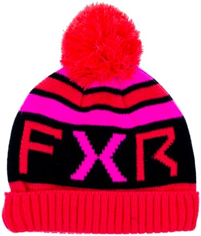 FXR Youth Helmets SoftACrylic Skull Fold-up Pompom Classic Skull Fit Rustic