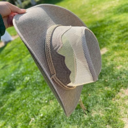 Stylish Sun-Proof Western Cowboy Hat for Men Women