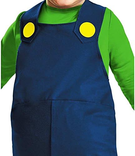 Boys Toddler Super Mario Luigi Costume