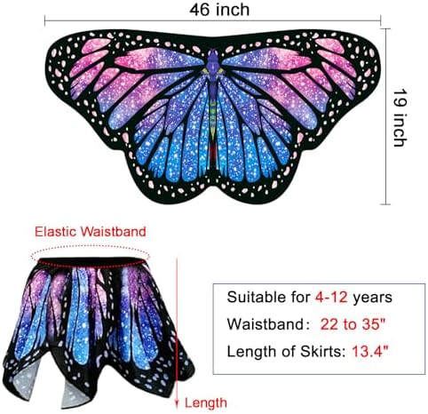 Yamisan Butterfly Wings Costumes for Girls