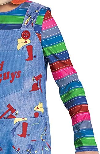 Disguise Halloween Gift Official Childs Play Chucky Costume for Kids Statement Piece