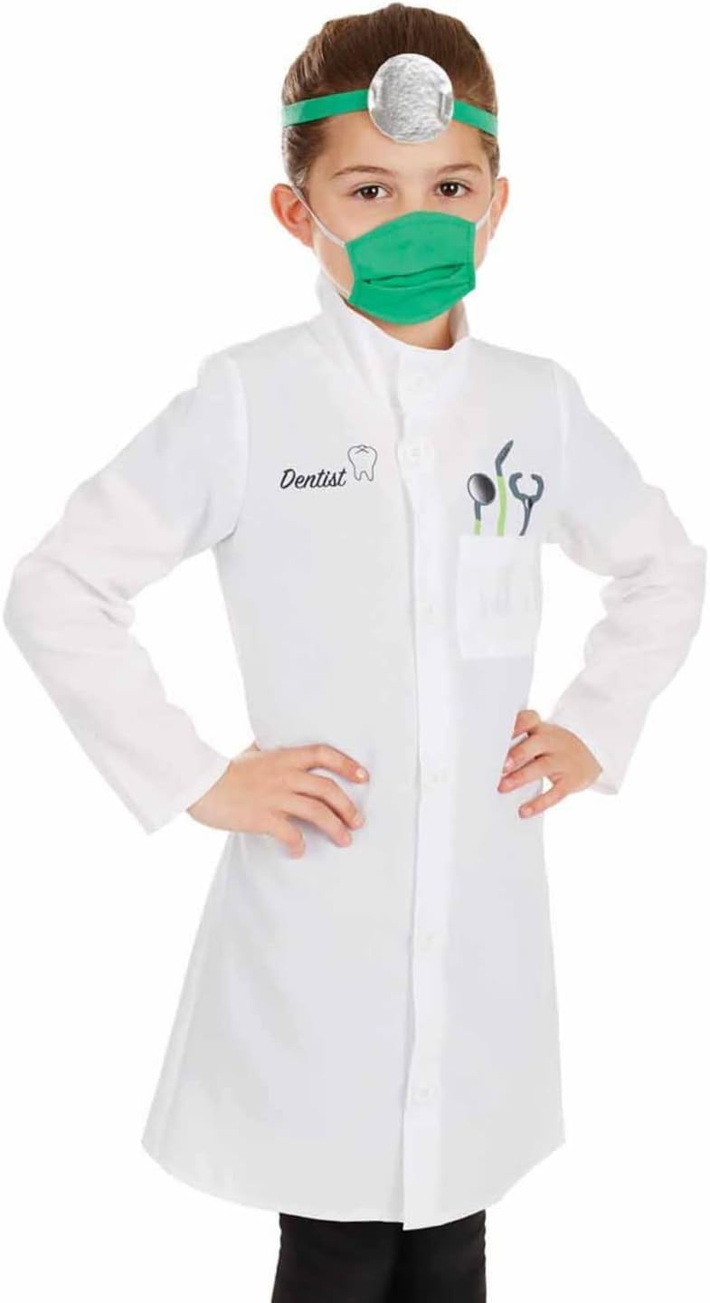Fun Shack Kids Dentist Costume for Boys and Girls
