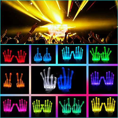 Colorful LED Gloves for Kids