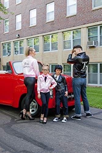 Pink Ladies Jacket Girls Grease Costume