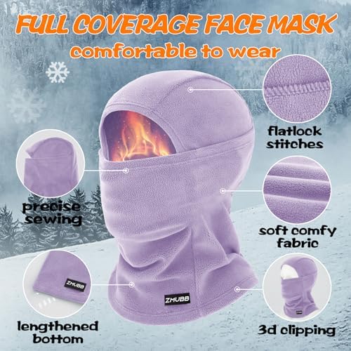 ZMUBB Kids Balaclava Ski Mask
