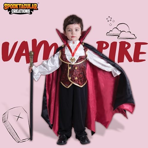 Spooktacular Kids Halloween Vampire Costume
