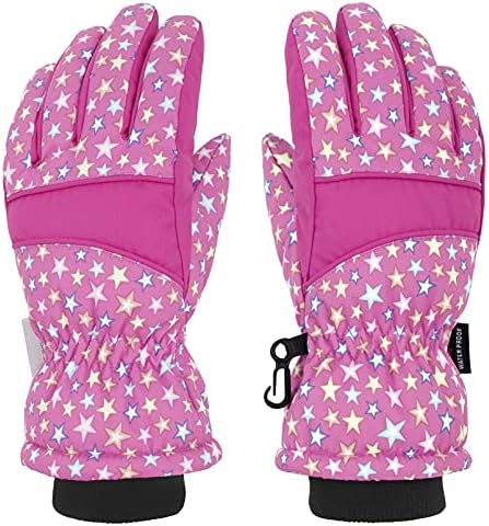 LULLABY KIDS Waterproof Snow Gloves for Kids