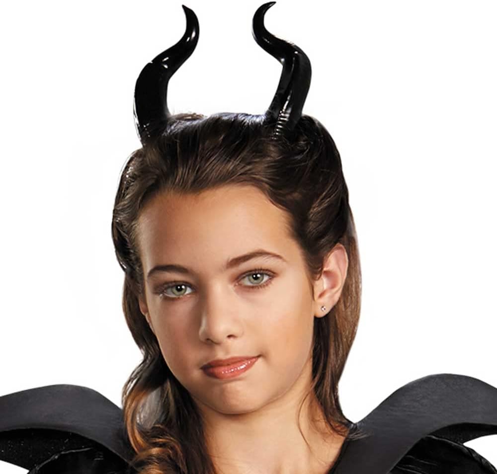 Disguise Disney Maleficent Movie Christening Black Gown Girls Costume