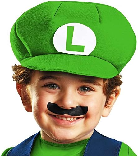 Boys Toddler Super Mario Luigi Costume