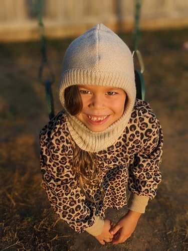 Frost Soft and Warm Cashmere Balaclava Hat for Kids