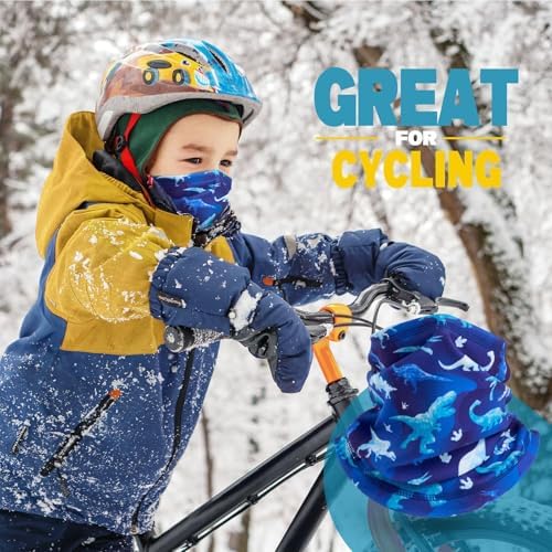 Kids Ski Mask Winter Fleece Neighborhood Heads