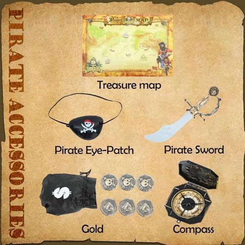 Pirate Costume Set for Kids