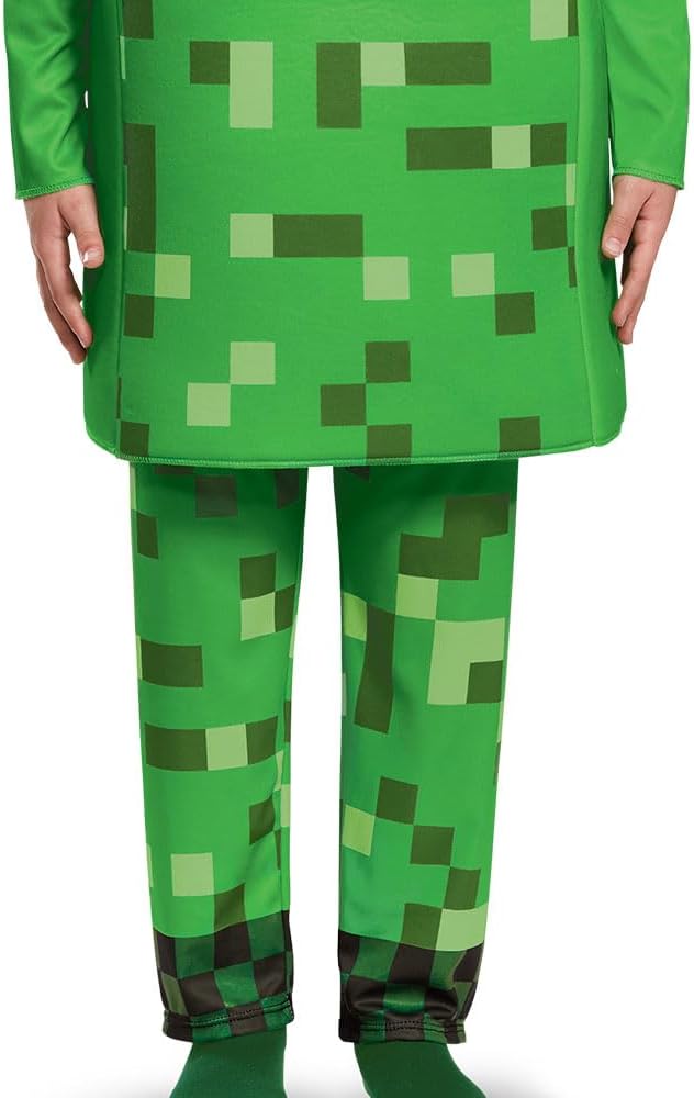 XE Inspired Minecraft Creeper costume for kids