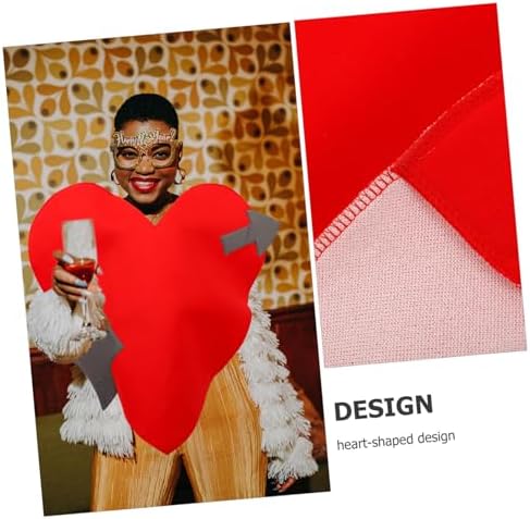 Cupids Heart Glasses Costume Great for Trick or Treat Valentines Day