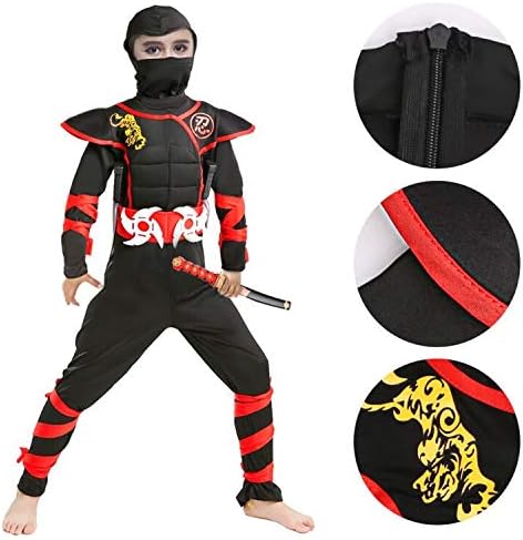 Biggest Ninja Kids Halloween Costume Boys Girls Steal the Show