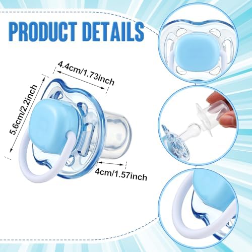 Geyoga Kids Halloween Accessories Set Black Gray Striped Scarf Blue Pacifier