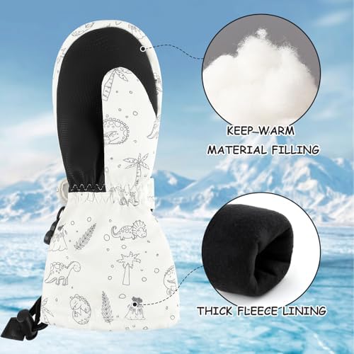 Duoyre Waterproof Kids Gloves