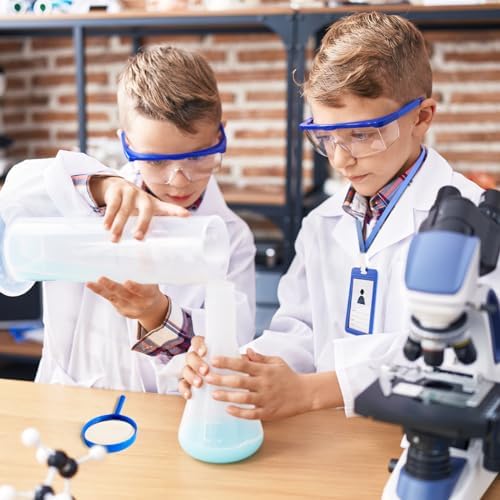 White Doctor Lab Coat for Kids with Stethoscope Costume
