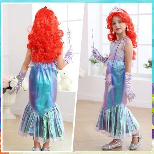 Mermaid Princess Little Mermaid Costume for Girls