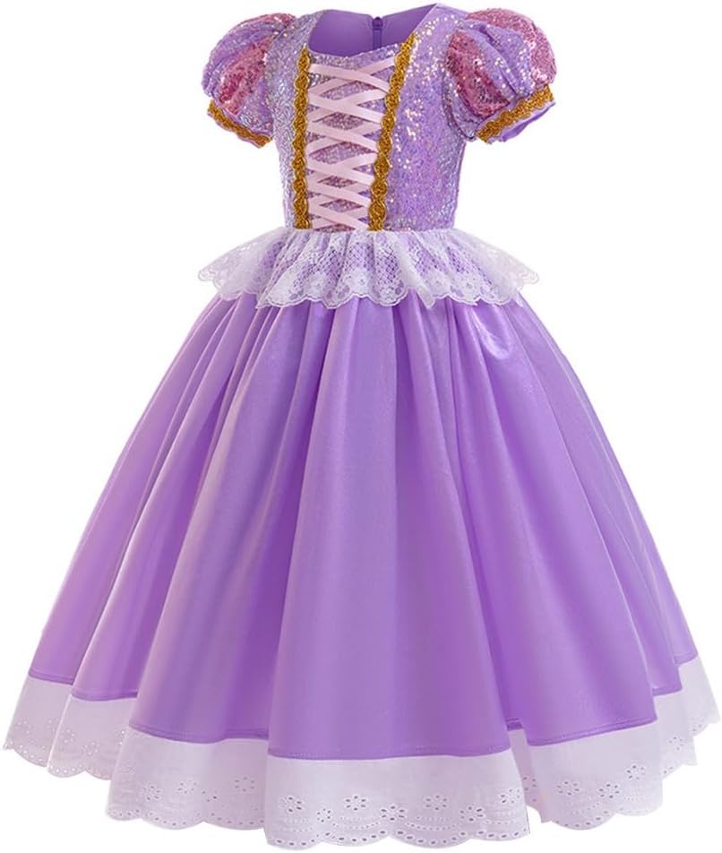 Sophia Princess BallGown Costume REXREII Purple